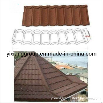 Color Stone Coated Metal Roof Tiles